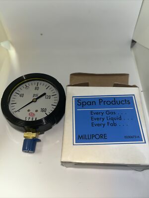 span pressure gauge 3  Face 160 Psi