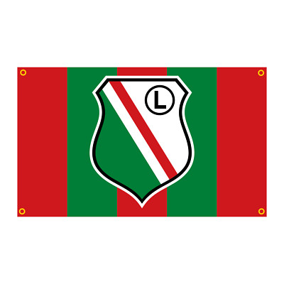 Fanion Legia Warszawa – Maillot / Pennant – Football Polonais – Occasion