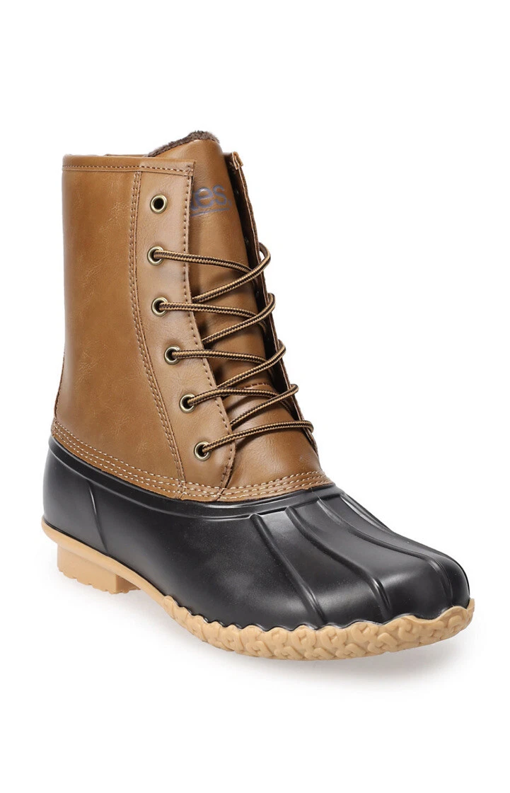 NEW Mens Totes Remington Waterproof-Duck Boots, Size 10-(Reg $70)