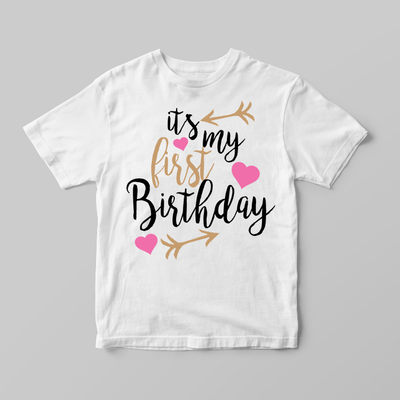 it's my first birthday shirt