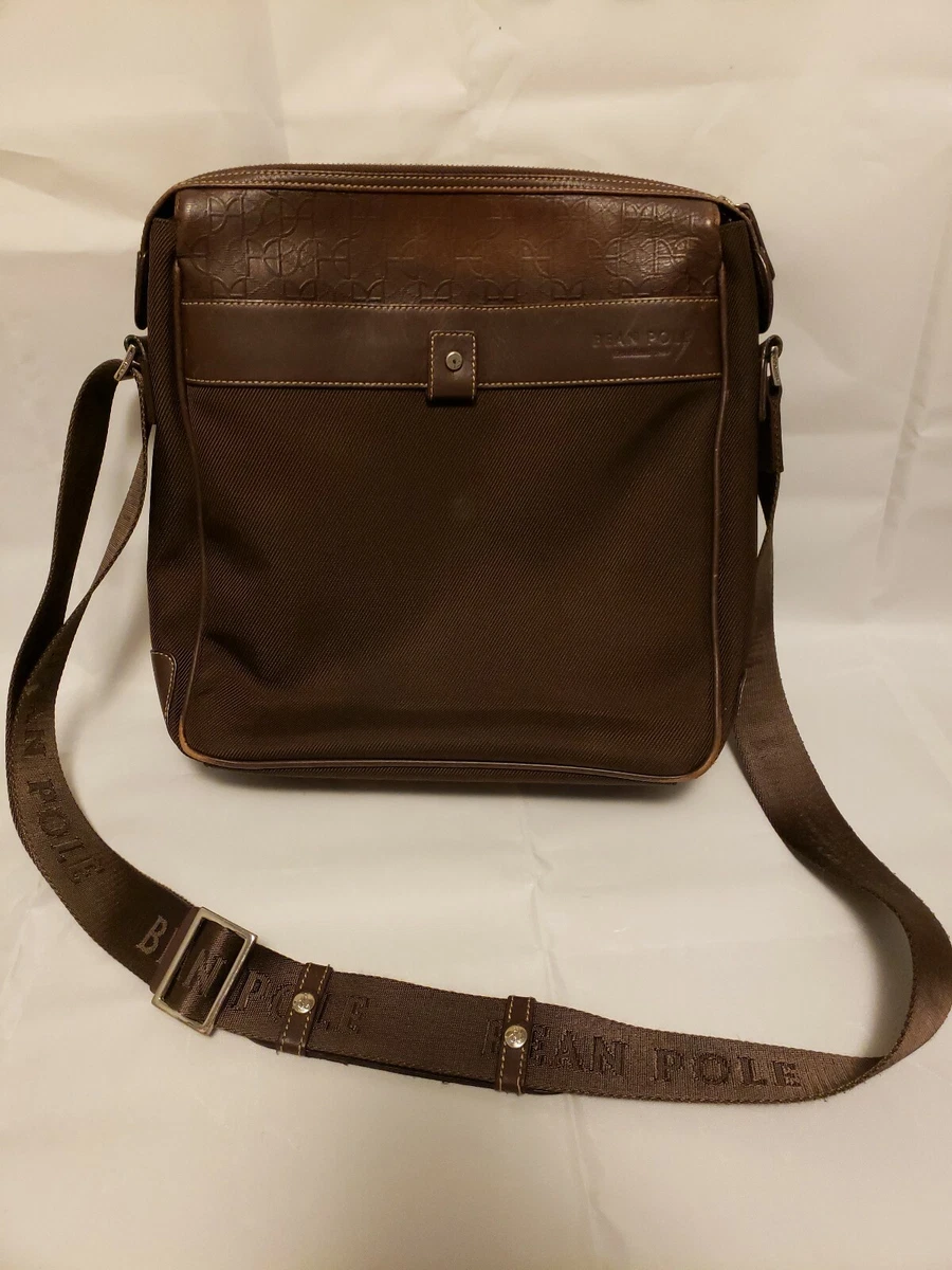 BEAN POLE Messager Shoulder Bag Travel cross body bag Brown