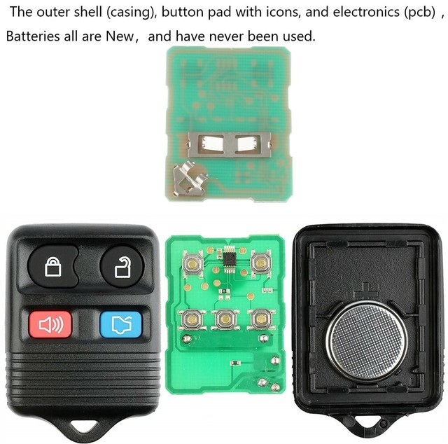 0607 Lincoln Town Car DDM Keyless Entry module with code 6WIT13C791