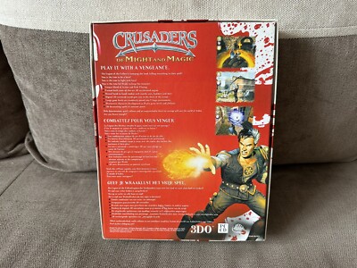 Jeu PC Crusaders Of Might And Magic FR Big Box - Boîte Carton, Bon état