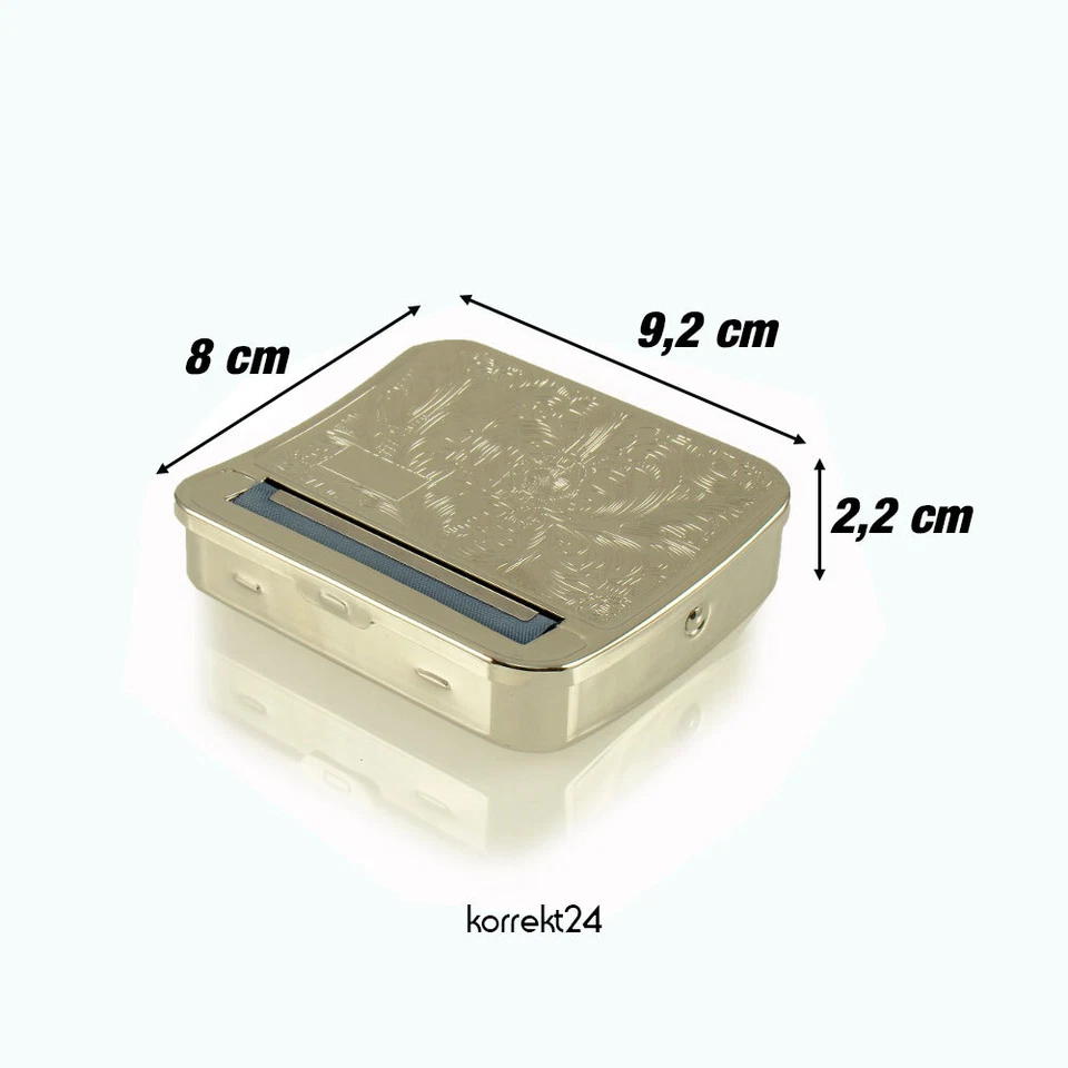 2x Zigarettendrehmaschine | Zigaretten Rollbox Fertiger Tabak Roller Wickler - Bild 2 von 3