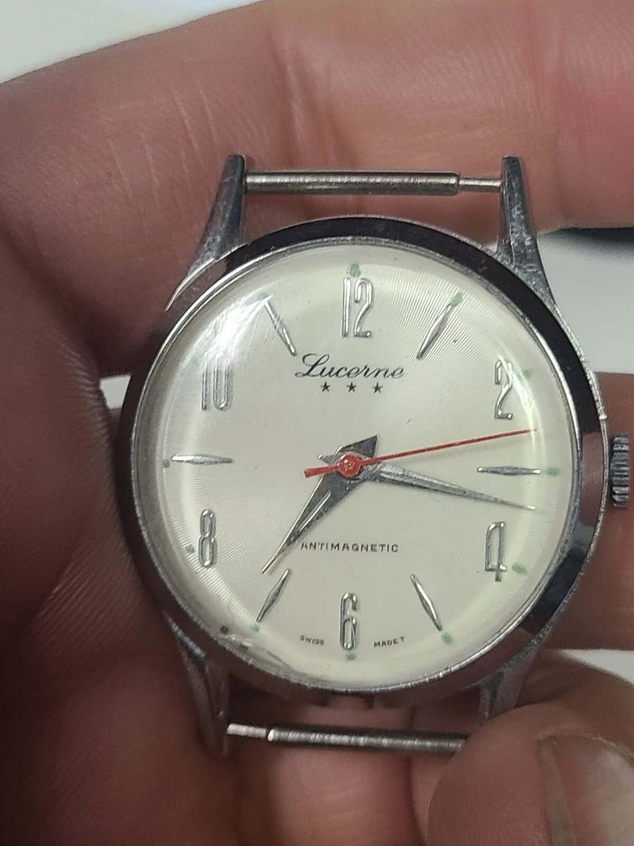 Lucerne antimagnetic swiss made watch sale