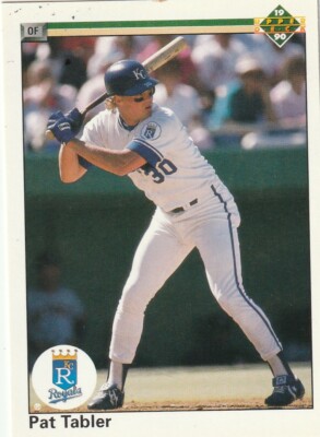 FREE SHIPPING-MINT-1990 Upper Deck Pat Tabler #142-PLUS ROYALS BONUS CARDS