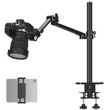Camera Arm Mount Desk Stand Heavy Duty Dslr Desktop Mount Camera Stand With Tab