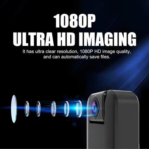 4K HD Night Cam Mini Camera Camcorder Body Police Cam w/ WIFI Audio Video DVR IR - Picture 6 of 14