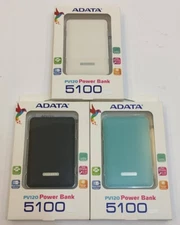 Adata POWERBANK PV120 5100mAh Slim Dual USB And Quick Charge