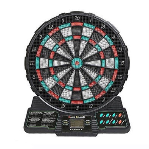 Electronic Dart Board Set LED Scoring Display With 6 Soft Tip Darts eBay
