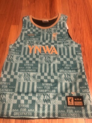 Nike Liverpool Lebron James Reversible Mesh Tank Youth XL Brand New Rare   !