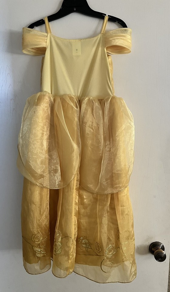 Disney Belle Beauty And The Beast Halloween Dress Up Colsplay Dress