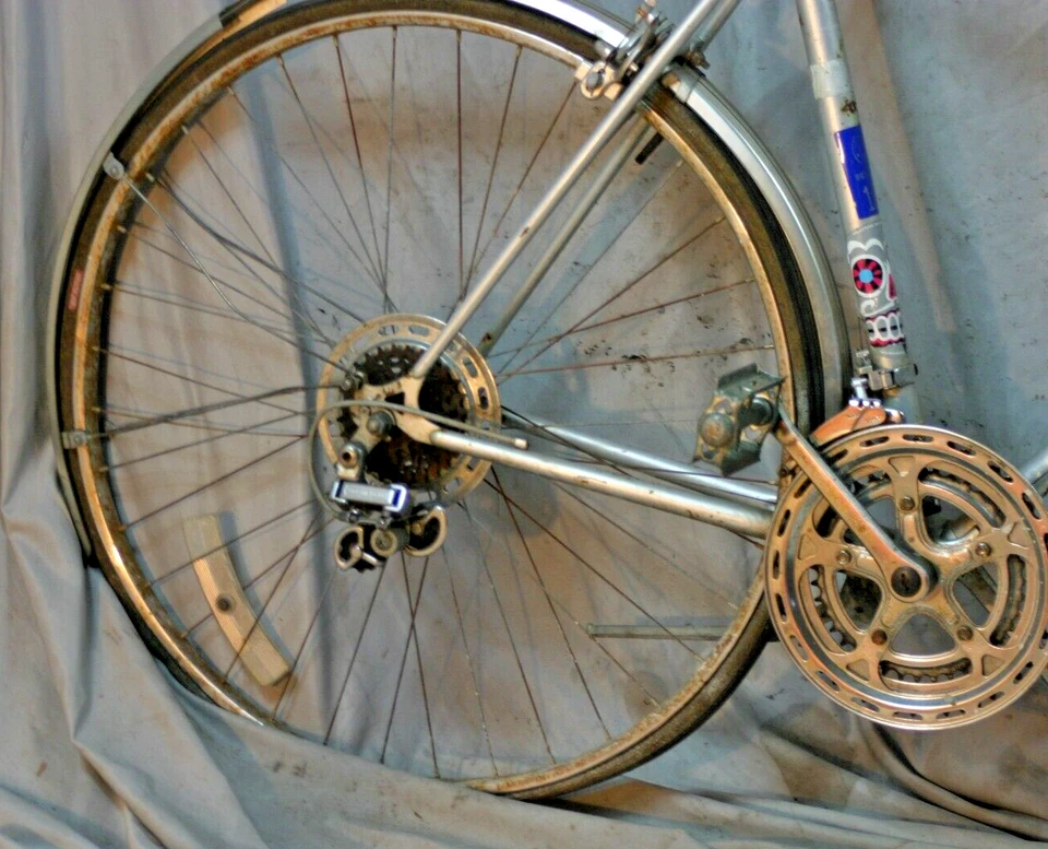 Bicicleta de carretera Schwinn World Sport Touring 1984 54 cm pequeña orejetas acero envío a EE. UU. Foto 4 de 4