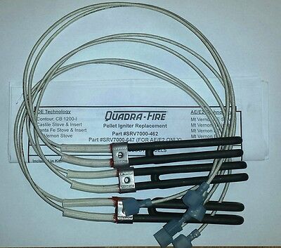 OEM SRV7000-462 Quadra-Fire pellet stove igniter, 3 Pack | eBay