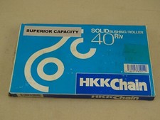 HKK Chain Solid Bushing/Roller #40 Riv 10ft 2...