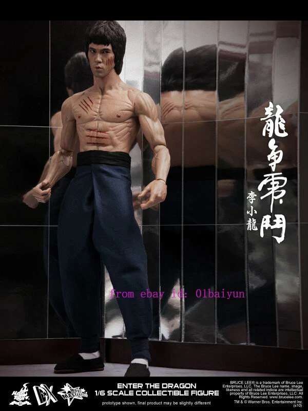 Perfect Hot Toys Dx 04 Enter The Dragon 1 6 Bruce Lee Action Figure Standard Ver