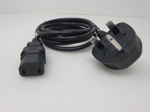 For Audiolab 8300A Intergrated Amplifier Mains Power Cable AC Power Lead Cord 2m - Afbeelding 2 van 5