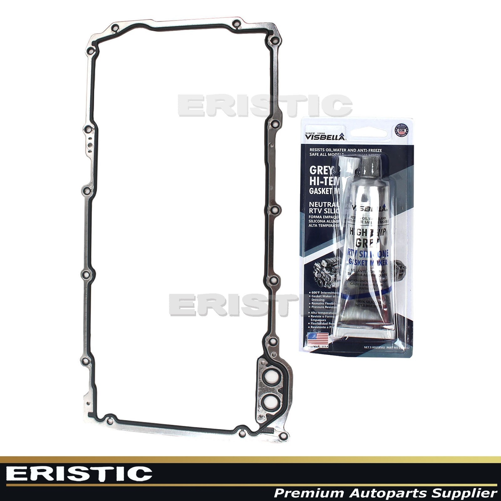 For 97-13 Buick Cadillac Chevrolet GMC Hummer Pontiac V8 OS30693R Oil Pan Gasket