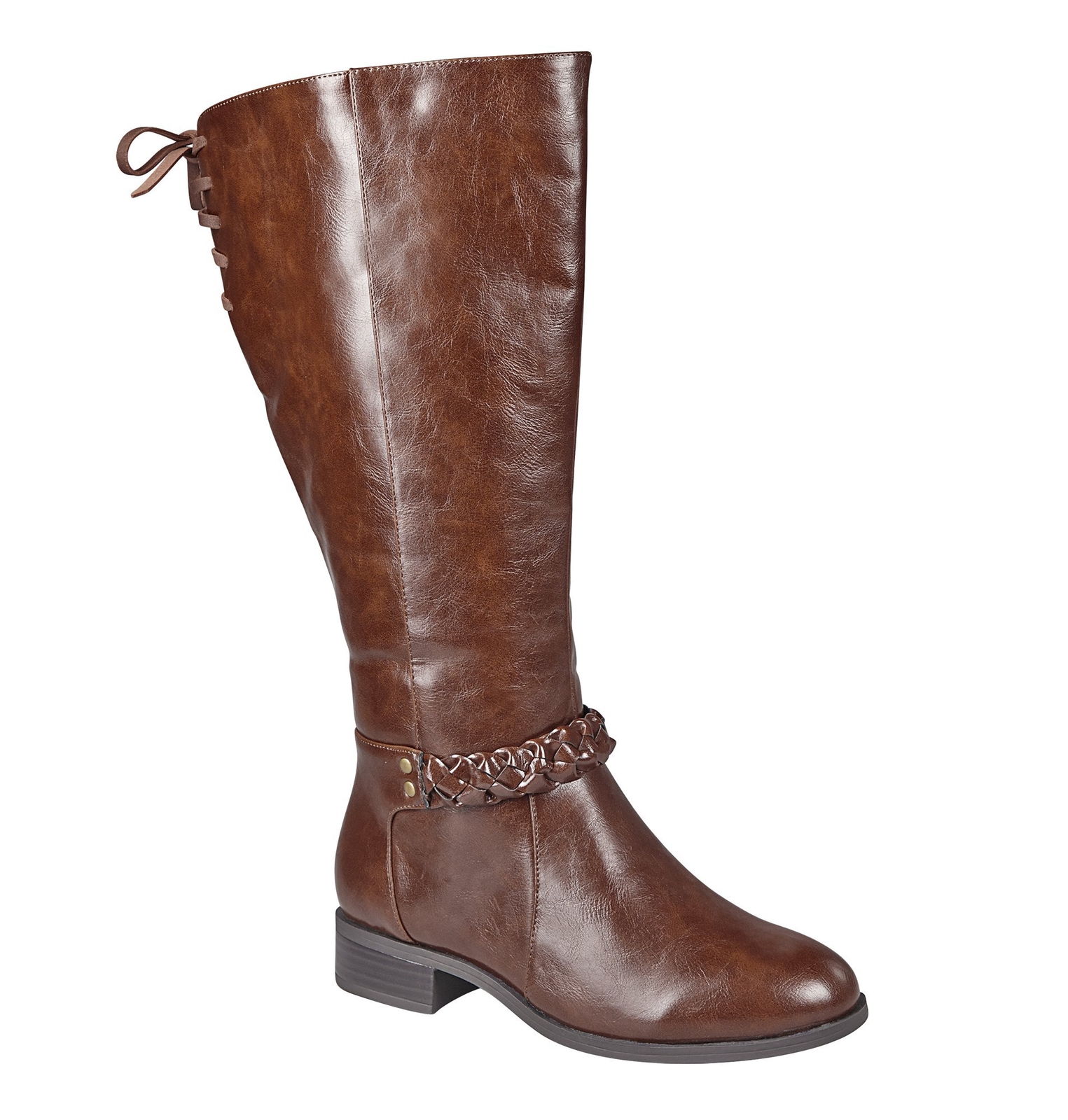 Avenue Women's Kara Braided Riding Boot 