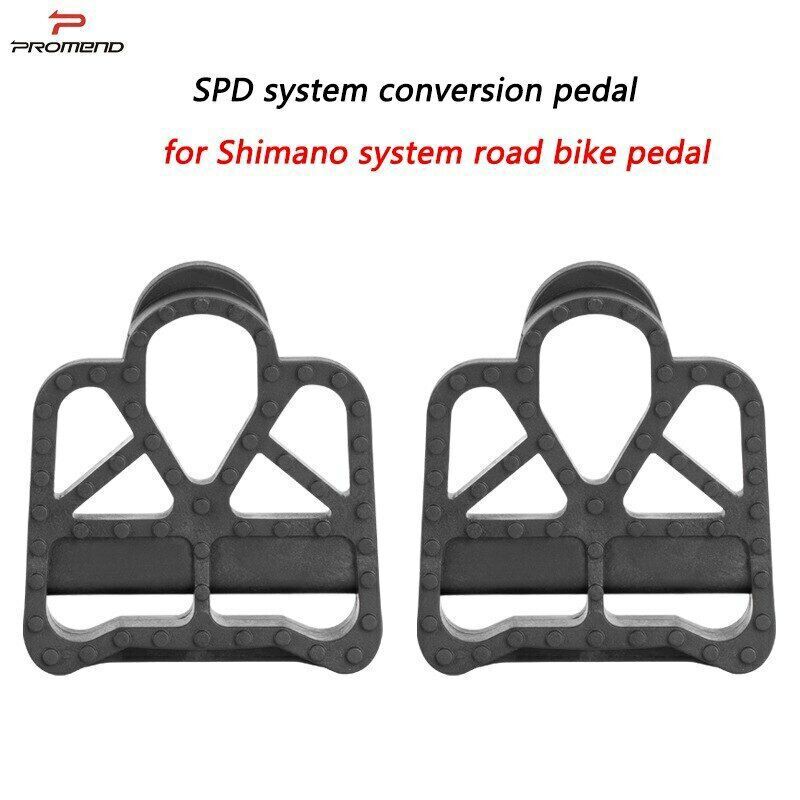Promend Road Bike Clipless Pedals Platform Adapter for Shimano SPD KEO Look eBay