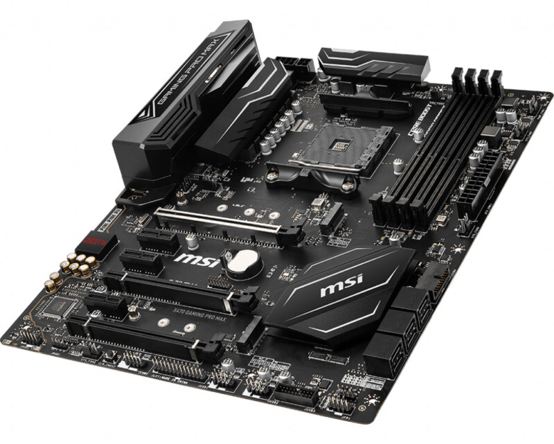 MSI X470 GAMING PRO MAX Motherboard AMD X470 Socket AM4 DDR4 ATX M