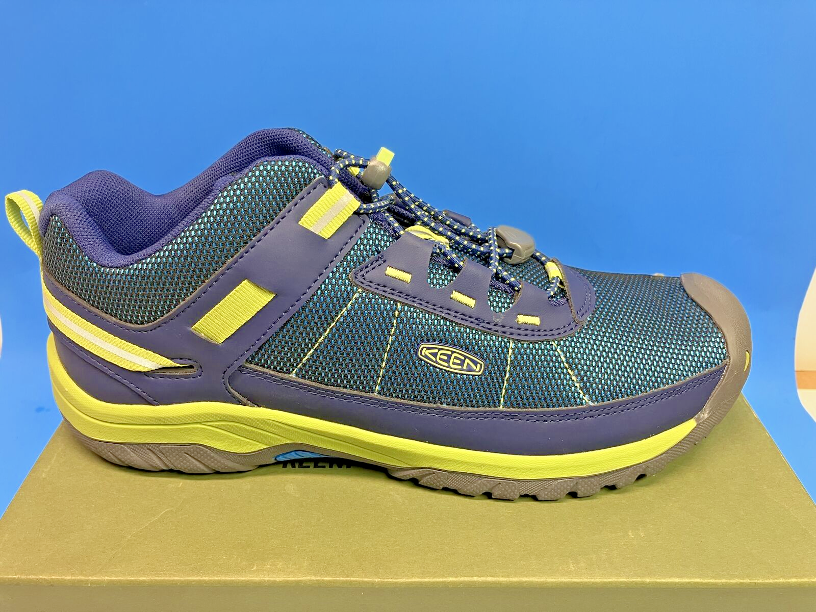 Scarpe da trekking sportive Keen Targhee profondità blu #1022688 Y 7 M 6 5 W 8 8 5 EU 39