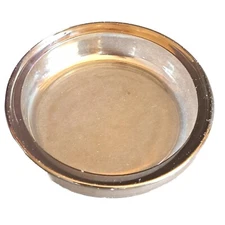 Round Glass ASHTRAY Clear 3.5 inches