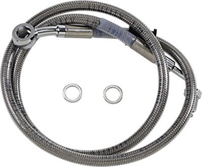 Drag Plus 6'' Extended Brake Line Kit, Clear - 1741-5791