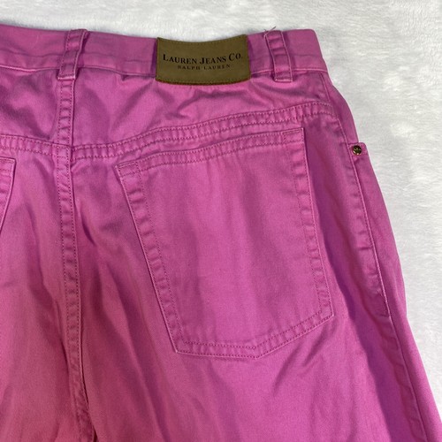 Lauren Ralph Lauren Jeans Co Jeans Damen 6 Denim Rosa Cropped Tapered Leg - Bild 17 von 20