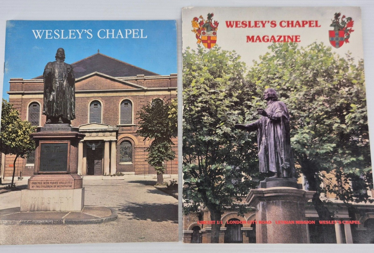Wesley's Chapel Magazine London Tourism Booklet Brochure 1989