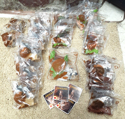 Disney's McDonald's Happy Meal  Lion King toy 30 + extra LOT wholesale NEW bulk
