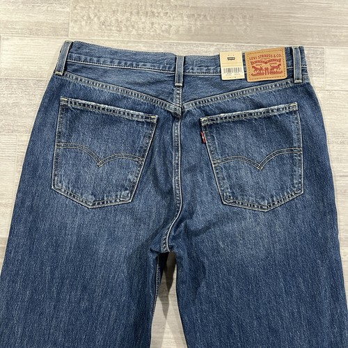 Levi's Women's High Rise Low Pro Straight Jeans Med Wash Size 31 (34X30) NWT - Picture 10 of 11