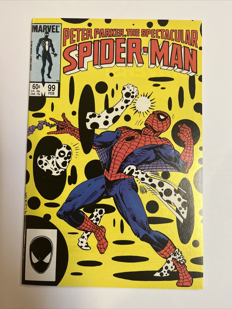 Spectacular Spider-Man (1985) # 99 (NM-) | 1st App The Spot Cover