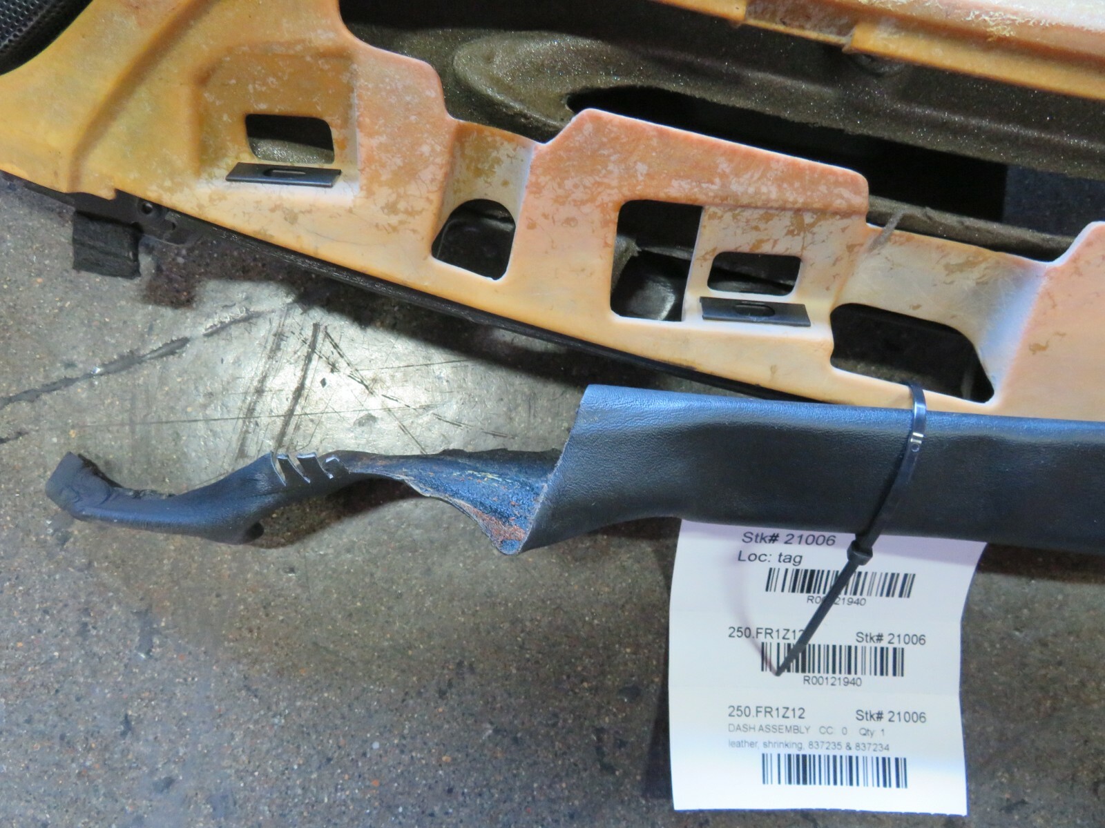 Ferrari FF, Dash Assembly, Used, P/N 837235 & 837234