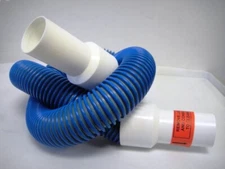 AMFLEX AGUA-FLEX POOL VAC HOSE 1.5” X 25’ W/ Leak-proof CUFFS