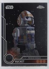 2023 Topps Chrome Star Wars Justin Ridge as Bucket #42 p0j
