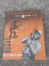 Vintage Charles Garcia Spinning Tackle Reels Fishing Catalog