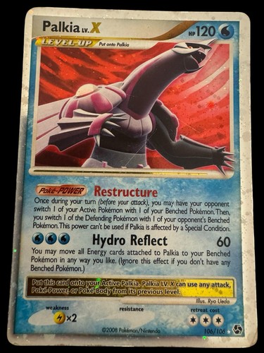 Palkia LV.X - Great Encounters #106 Price & Value | PokeScope