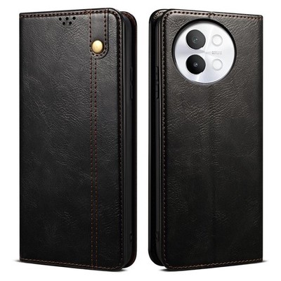 Vivo S18e 5G Leder Wallet Case Flip Cover Kartenfach Ständer Stoßfest