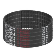 5pcs 116XL 037 Timing Belt 58 Teeth Rubber Geared Cogged Belt 0.20" Pitch