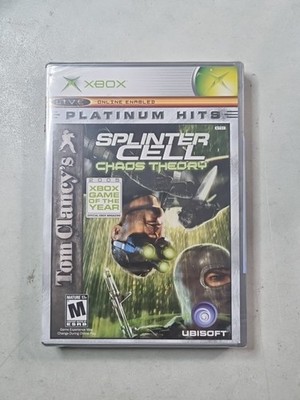Tom Clancy's Splinter Cell Chaos Theory Xbox Platinum Hits Brand New Sealed