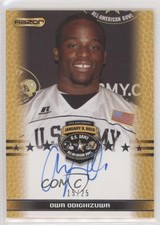 2010 Razor US Army All-American Bowl /25 Owamagbe Odighizuwa Owa Auto mi7