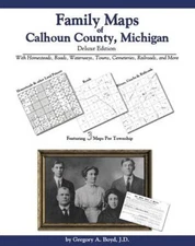 Genealogy Family Maps Calhoun County Michigan