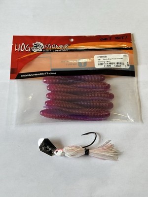 6th Sense Jig-Saw 1/4oz Bladed Jig & Spunk Shad 3.5  Trailers See Description