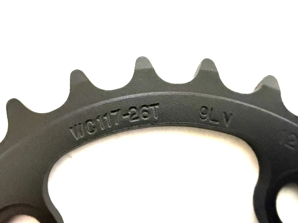 FSA 68 BCD 68BCD 26 tooth Alloy MTB Bike 4 bolt Chainring WC117 12 Spd Black NEW - Image 4 of 4