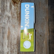 Edición Limitada Dunkin Donuts' Pelota de Golf Munchkin Set Promo NUEVO