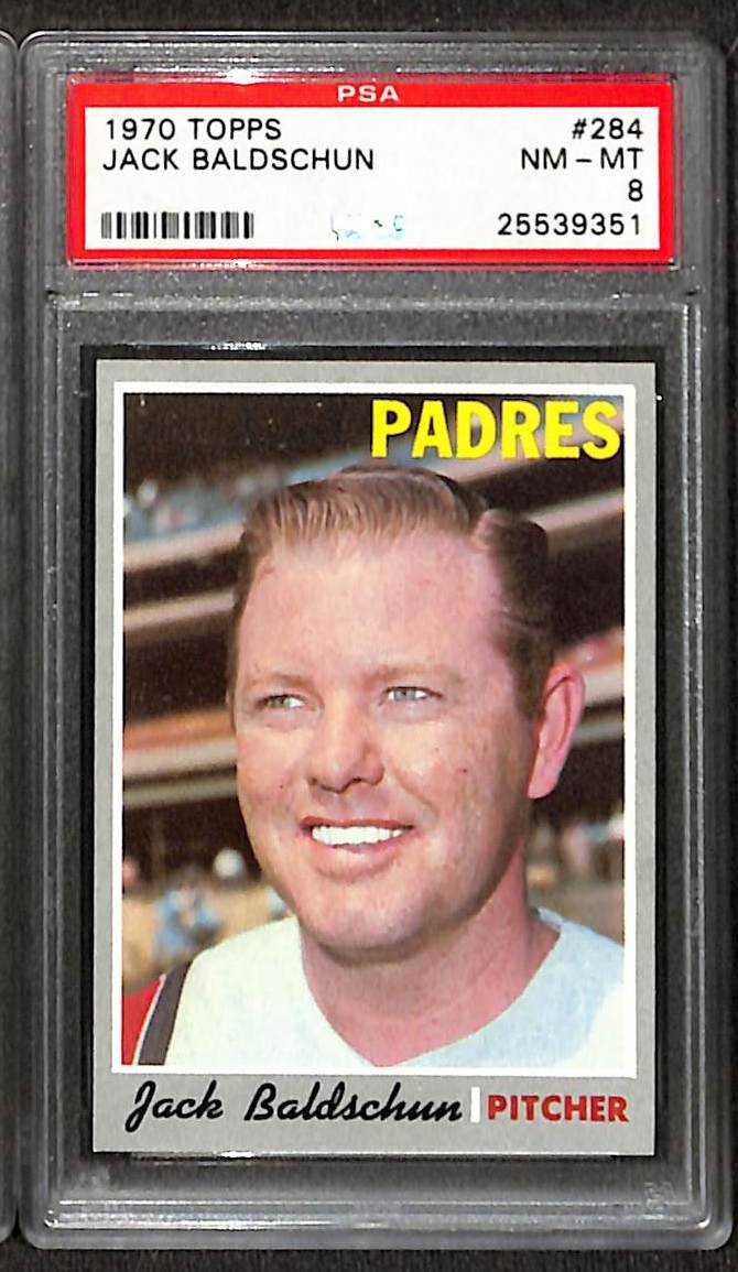 1970 Topps TOPPS #284 Jack Baldschun front