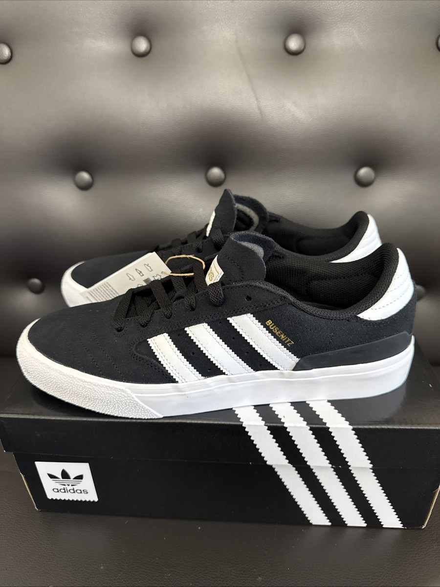 Adidas Busenitz Vulc II Men's Skateboarding Shoes Size Black