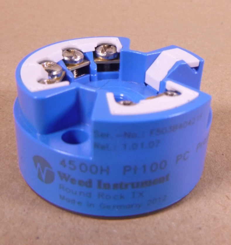 Weed Instrument 4500H PT100 Programmable Temperature Transmitter 3W 150C - Image 2 of 4