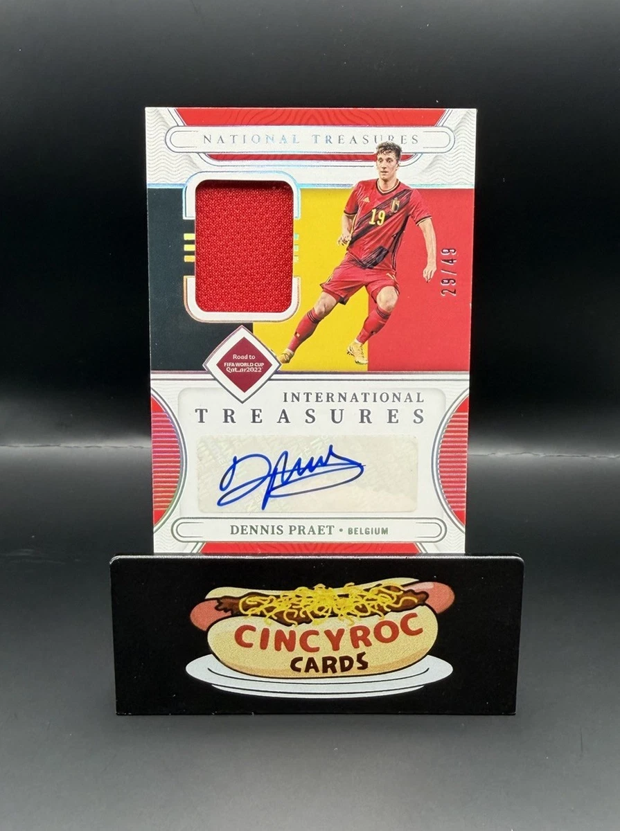 世界49枚！Panini National Treasures ファン バステン 2022 Panini National Treasures Road to FIFA World Cup Soccer